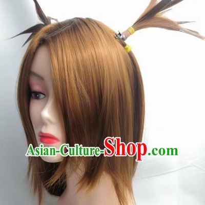 Boruto Akimichi Chocho Pigtail Cosplay Wig