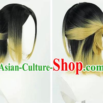 Volleyball Youth Adult Version Orphan Claw Grinding Cos Wig