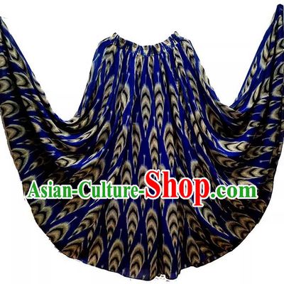 China Xinjiang Dance Adelaide Golden Thread Sha Stage Performance Practice Skirt