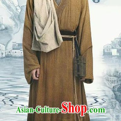 China Ancient Young Male Costume Traditional Ming Dynasty Civilian Clothing Under The Microscope Arithmetic Genius Shuai Jiamo Clothing