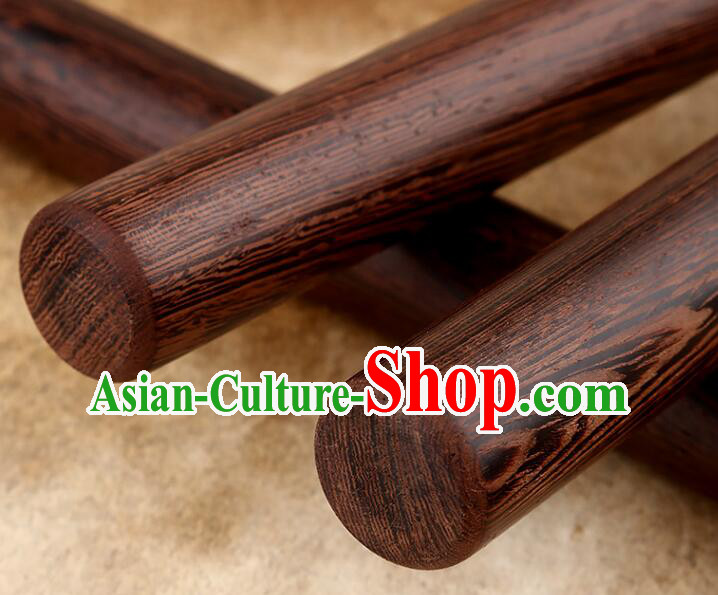Handmade Chinese Lion Dance Drum Sticks Professional Wenge Jichi Wood Drumsticks Handmade Chinese Lion Dance Drum Sticks Professional Wenge Jichi Wood Drumsticks