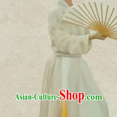 Chinese Classical Dance Clothing 2023 Spring Festival Gala Man Dance Costumes Ancient Scholar Garments