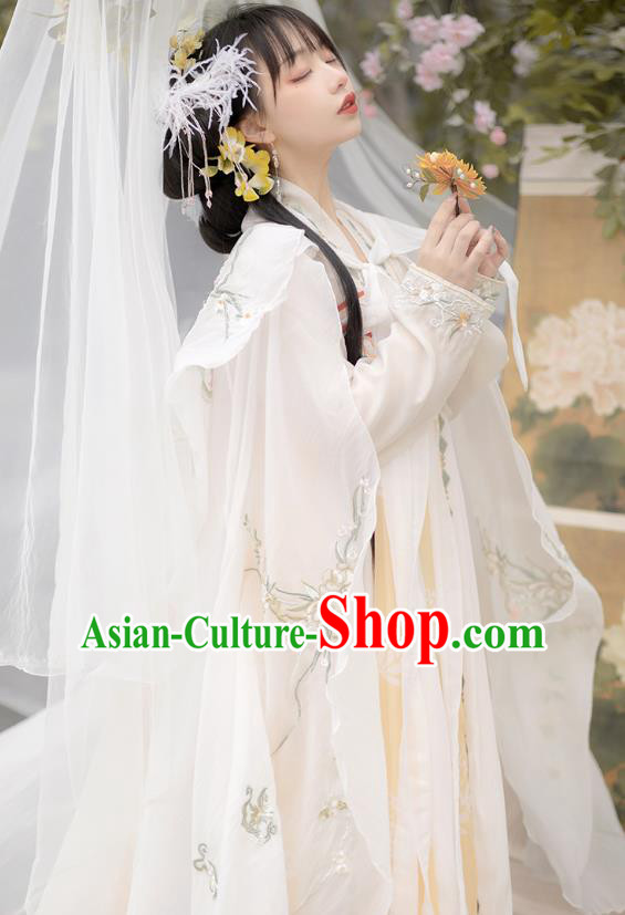 Chinese Traditional Hanfu Dresses Ancient Fairy Clothing Tang Dynasty Royal Princess Costumes Chinese Traditional Hanfu Dresses Ancient Fairy Clothing Tang Dynasty Royal Princess Costumes