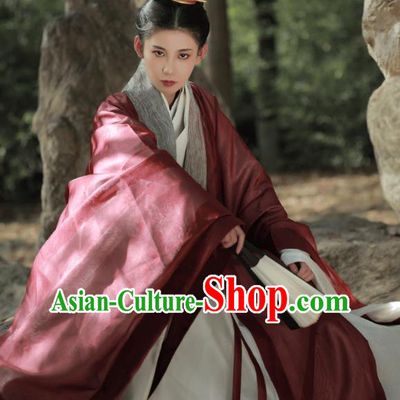 Chinese Ancient Young Man Garment Costumes Traditional Dark Red Cape and White Gown Ming Dynasty Childe Clothing
