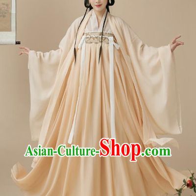 Chinese Ancient Young Lady Costumes Tang Dynasty Civilian Woman Clothing Hanfu Dresses Ru Qun Cape Complete Set