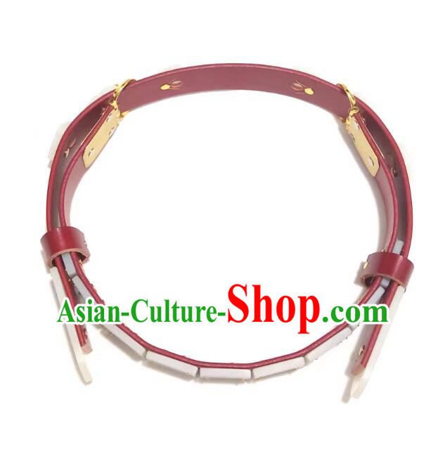 Chinese Ancient Hanfu Belts Traditional Leather Waistband Song Dynasty Belt for Men Chinese Ancient Hanfu Belts Traditional Leather Waistband Song Dynasty Belt for Men