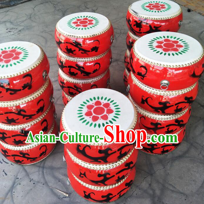 Chinese Hand Painting Drum Classical Dance Trampeable Drum Xiang He Song Cowhide Drum Chinese Hand Painting Drum Classical Dance Trampeable Drum Xiang He Song Cowhide Drum