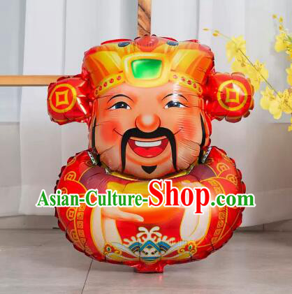 Chinese Opera God of Wealth Ballon New Year Mylar Balloon Chinese Opera God of Wealth Ballon New Year Mylar Balloon