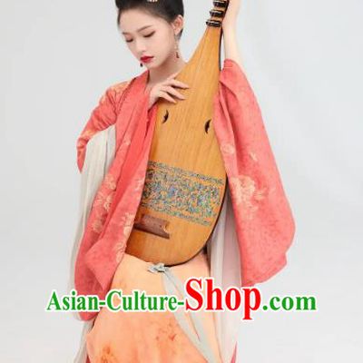 Chinese Song Dynasty Historical Costumes Ancient Geisha Clothing TV Series A Dream of Splendor Pipa Master Song Yin Zhang Dresses