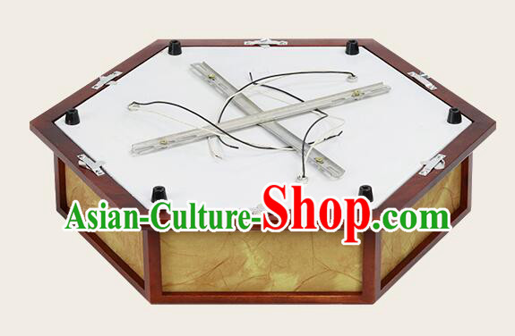 Chinese Painting of Birds and Flowers Lantern Handmade Wood Lantern Traditional Ceiling Parchment Lamp Chinese Painting of Birds and Flowers Lantern Handmade Wood Lantern Traditional Ceiling Parchment Lamp