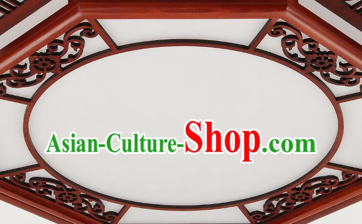 Chinese Handmade Wood Lantern Traditional Ceiling Lamp Eight Diagrams Lantern Chinese Handmade Wood Lantern Traditional Ceiling Lamp Eight Diagrams Lantern