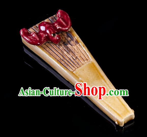 Chinese Ceramics Zhong Kui Statue Bringing Blessings To Hall Hand Made Shi Wan Artistic Chinese Ceramics Zhong Kui Statue Bringing Blessings To Hall Hand Made Shi Wan Artistic