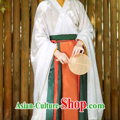 China Hanfu Dresses Wei Jin Northern and Southern Dynasties Women Costumes Chinese Ancient Princess Clothing