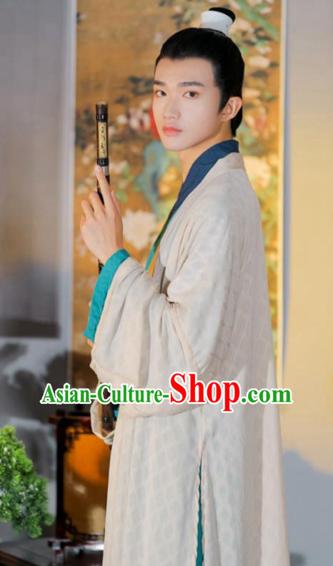 China Ancient Scholar Clothing Traditional Hanfu Chinese Song Dynasty Young Childe Costumes China Ancient Scholar Clothing Traditional Hanfu Chinese Song Dynasty Young Childe Costumes