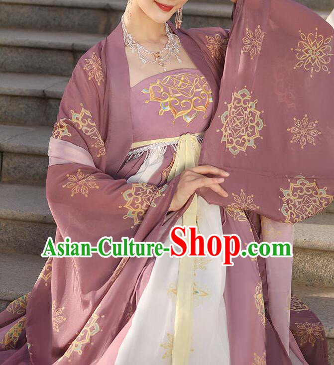 China Traditional Hanfu Dresses Tang Dynasty Empress Costumes Ancient Court Woman Clothing China Traditional Hanfu Dresses Tang Dynasty Empress Costumes Ancient Court Woman Clothing