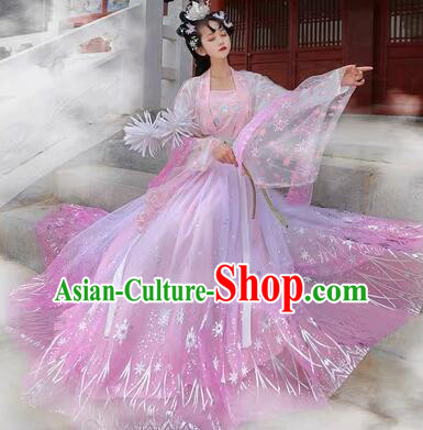China Ancient Court Princess Clothing Traditional Pink Hanfu Dresses Tang Dynasty Empress Costumes China Ancient Court Princess Clothing Traditional Pink Hanfu Dresses Tang Dynasty Empress Costumes