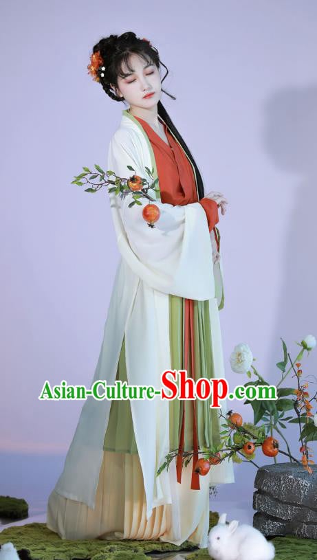 China Traditional Female Hanfu Dress Ancient Young Woman Costumes Song Dynasty Princess Clothing China Traditional Female Hanfu Dress Ancient Young Woman Costumes Song Dynasty Princess Clothing