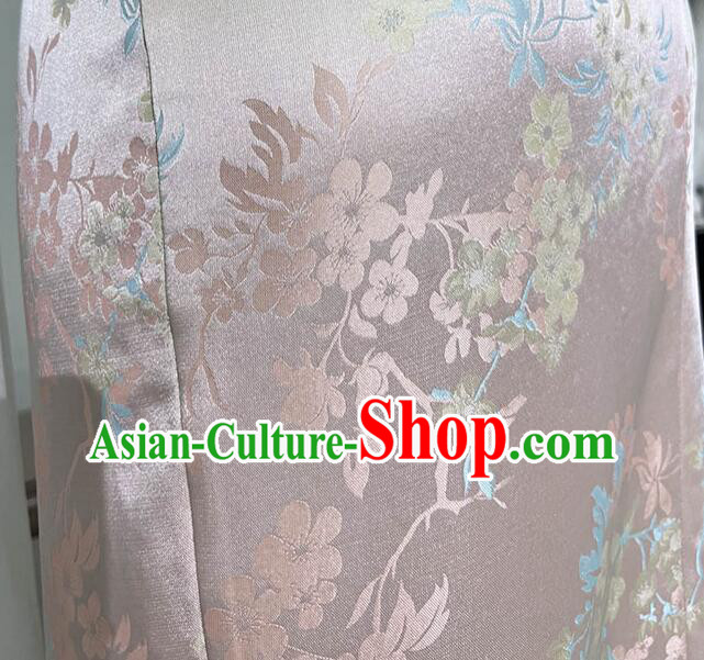 China Elegant Sleeveless Dress Pink Qipao Traditional Cheongsam Clothing China Elegant Sleeveless Dress Pink Qipao Traditional Cheongsam Clothing