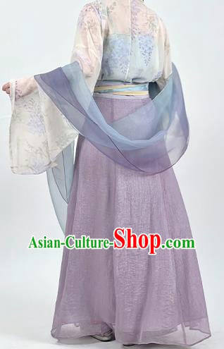China Ancient Goddess Garment Costumes Traditional Hanfu Dresses Jin Dynasty Court Princess Clothing China Ancient Goddess Garment Costumes Traditional Hanfu Dresses Jin Dynasty Court Princess Clothing
