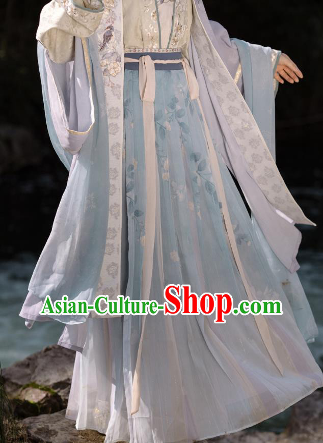 China Song Dynasty Noble Woman Costumes Traditional Embroidered Hanfu Dresses Ancient Royal Princess Clothing China Song Dynasty Noble Woman Costumes Traditional Embroidered Hanfu Dresses Ancient Royal Princess Clothing