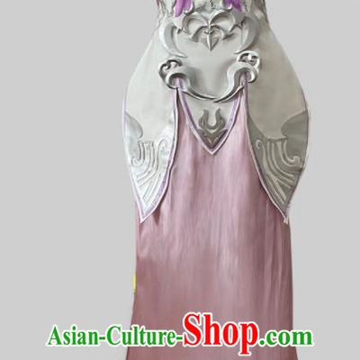 Top Ancient Young Woman Costume Cosplay Female Swordsman Dress Dou Luo Da Lu Soul Land Xiao Wu Clothing