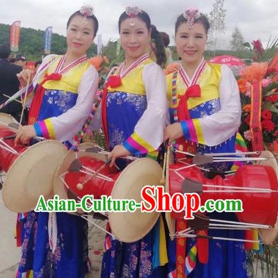 Korean Ethnic Costumes Stage Performance Costumes And Korean Tribal Elders' Encouragement
