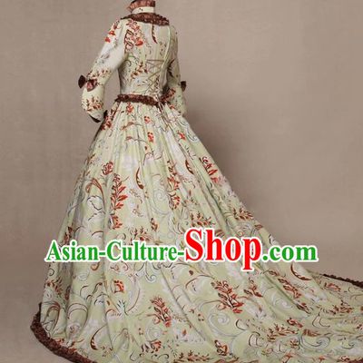 European Medieval Retro Noblewoman Formal Dress A Gown For Women Suitable For Stage Plays