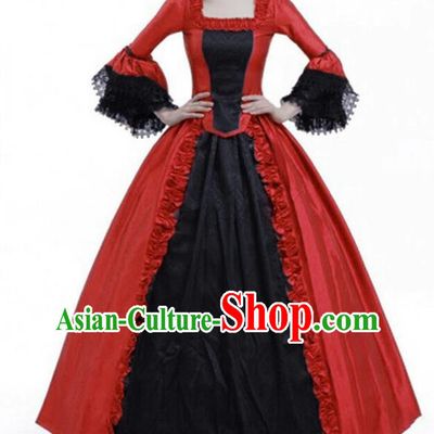 Cosplay European Medieval Noble Court Long Dress For Stage Plays Featuring European And American Retro Style Formal Evening Dresses For Women