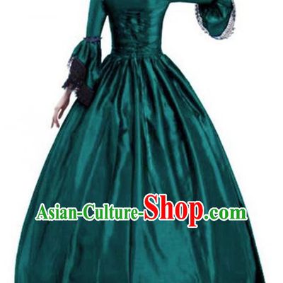 Cosplay European Medieval Noble Court Long Dress For Stage Plays Featuring European And American Retro Style Formal Evening Dresses For Women