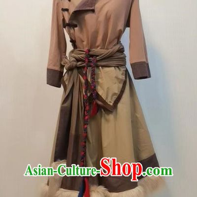 Ethnic Minority Snow Son Dance Performance Stage Costumes