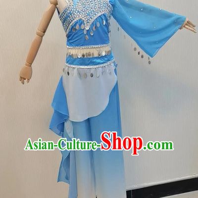 Performance Costumes Children Classical Dancer Art Test Solo Folk Dance Performance Costumes