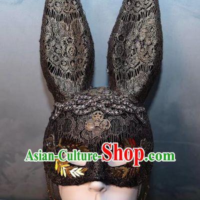 Carnival Mask Masquerade Half Face Sexy Bunny Girl Mask Rabbit Mask