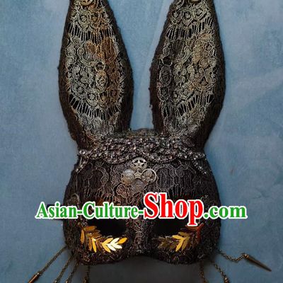 Carnival Mask Masquerade Half Face Sexy Bunny Girl Mask Rabbit Mask