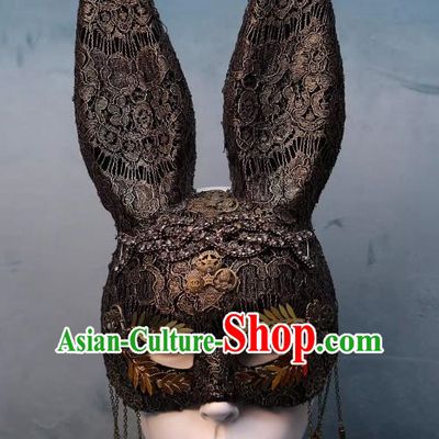 Carnival Mask Masquerade Half Face Sexy Bunny Girl Mask Rabbit Mask