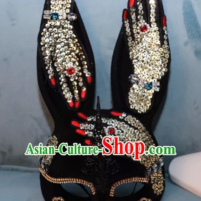 Carnival Mask Masquerade Half Face Sexy Bunny Girl Mask Rabbit Mask