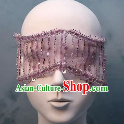 Retro Bride Wedding Face Covering Veil Diamond Eye Patch Photography Accessories Eye Covering Mesh