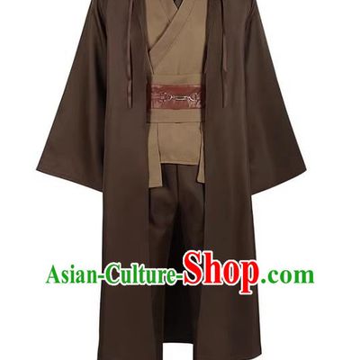 Halloween Clothes Set Adult Cosplay Warrior Performance Costume Anakin Robe