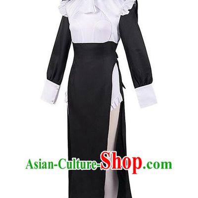 Sexy Nun Costume Cosplay Crazy Monastery Dress Suit Halloween Party Props Costume