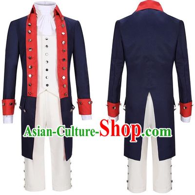 Medieval European Prince Costume Suit Male And Female Cosplay Royal Family Member Evening Dress Studio Stage Outfit