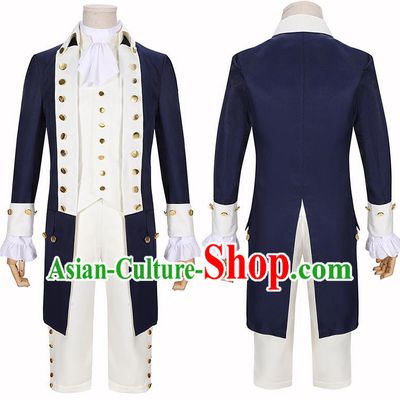 Medieval European Prince Costume Suit Male And Female Cosplay Royal Family Member Evening Dress Studio Stage Outfit