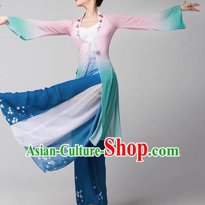 Classical Dance Chinese Ancient Style Gauze Body Elegant Shawl Performance Dance Clothing Practice Clothing Dream Catcher Adult Chiffon