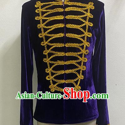 Large Scale Stage Costumes Ballet Men Tops Dance Costumes Prince Repertoire Performance Costumes Adult Practice Clothes