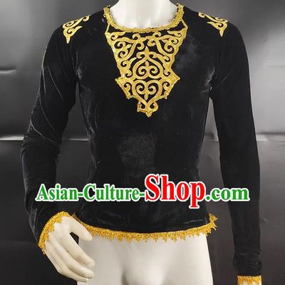 Men Ballet Tops Prince Dance Performance Costumes Pas De Deux Jazz Modern Dance Costumes Performance Costumes