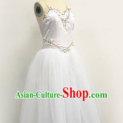 Ballet Long Skirt Dance Performance Clothing Large Stage Performance Clothing Adult Women Gauze Skirt Elegant Dance Skirt
