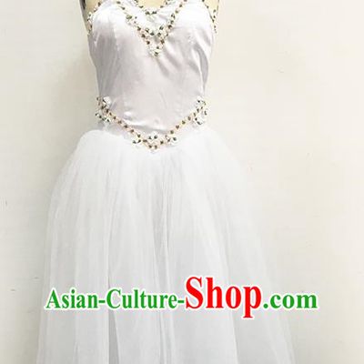 Ballet Long Skirt Dance Performance Clothing Large Stage Performance Clothing Adult Women Gauze Skirt Elegant Dance Skirt