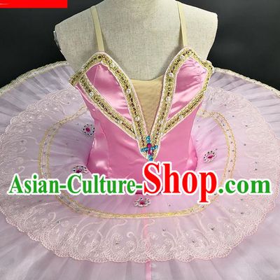 Ballet Dance Skirt Professional Tutu Tutu Children Gauze Skirt White Swan Performance Clothing Practice Clothing