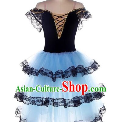 Ballet Costume Adult Professional Competition Dance Canopy Skirt Red Performance Long Skirt Don Quixote Gauze Skirt