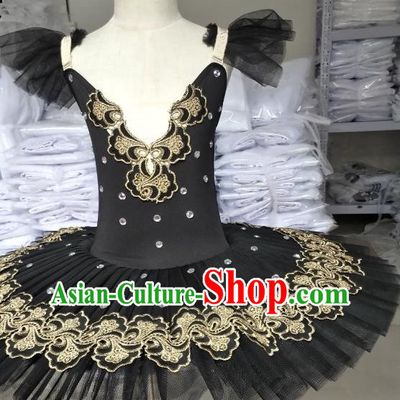 Children Professional Ballet Skirt Girls Little Swan Performance Dance Costume Female Gauze Skirt TUTU Tutu Skirt