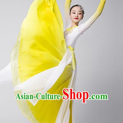 Group Dance Modern Dance Costume Elegant Large Skirt Performance Costume