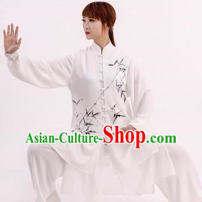 Tai Chi Clothing Female Summer Clothes Elegant Tai Chi Practice Clothing Competition Clothing Chinese Wind Male